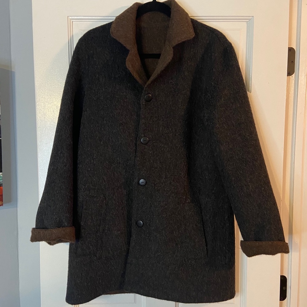 J.JILL reversible alpaca/wool jacket